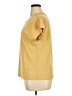 Vocal Yellow Short Sleeve Top Size XL - photo 5