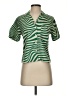 Wray Green Short Sleeve Blouse Size XS - photo 1