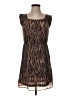 Theme Animal Print Brown Casual Dress Size S - photo 1