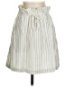 Neely Stripes Ivory Casual Skirt Size S - photo 1