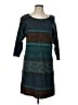Peruvian Connection Teal Casual Dress Size L - photo 1