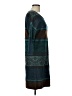 Peruvian Connection Teal Casual Dress Size L - photo 4