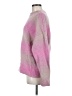 Rag & Bone Tie-dye Pink Wool Pullover Sweater Size M - photo 5