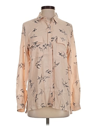 Zara Basic Long Sleeve Blouse (view 1)