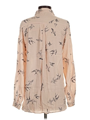 Zara Basic Long Sleeve Blouse (view 2)