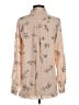 Zara Basic Tan Long Sleeve Blouse Size XS - photo 2
