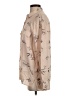 Zara Basic Tan Long Sleeve Blouse Size XS - photo 5