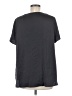 Torrid 100% Polyester Gray Short Sleeve Blouse Size Med Plus (00) - photo 2