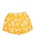 Fore 100% Polyester Tropical Yellow Shorts Size S - photo 1