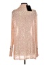 Assorted Brands Metallic Pink Long Sleeve Blouse Size 3 - photo 2