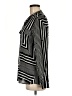 Unbranded 100% Rayon Stripes Black Long Sleeve Blouse Size M (estimated) - photo 5