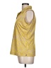 Nike Yellow Sleeveless Button-Down Shirt Size L - photo 5