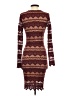 Nightcap Burgundy Cocktail Dress Size XS (1) - photo 2