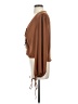 Storia 100% Polyester Brown 3/4 Sleeve Blouse Size S - photo 5