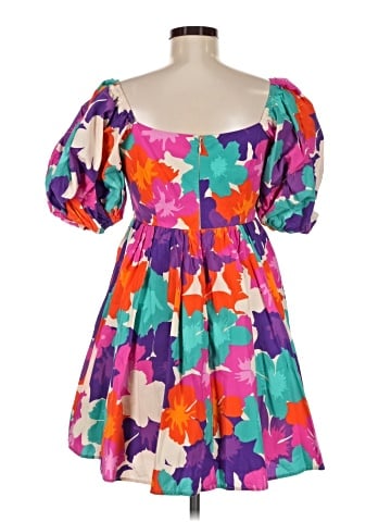 Peach Love Cocktail Dress (view 2)