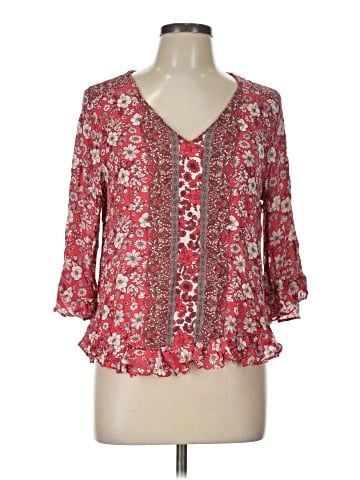 Rose & Thyme 3/4 Sleeve Blouse (view 1)