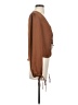 Storia 100% Polyester Brown 3/4 Sleeve Blouse Size S - photo 4