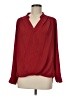 Ro & De Red Long Sleeve Blouse Size M - photo 1