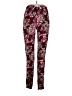 Assorted Brands Floral Pink Casual Pants Size XL - photo 1