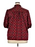 Bandolino Polka Dots Red 3/4 Sleeve Blouse Size 18 - photo 2