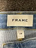 FRAME Chevron-herringbone Blue Jeans Size 28 waist - photo 7