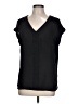 Fortune + Ivy 100% Polyester Black Short Sleeve Blouse Size L - photo 1
