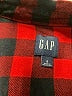 Gap 100% Cotton Plaid Red Long Sleeve Button-Down Shirt Size S - photo 7