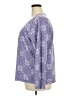 Basic Editions 100% Polyester Floral Purple Pullover Sweater Size 2X - photo 5