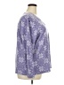 Basic Editions 100% Polyester Floral Purple Pullover Sweater Size 2X - photo 4