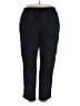 Style&Co Solid Black Casual Pants Size XXL - photo 1
