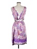 Assorted Brands Paisley Purple Cocktail Dress Size 8 - photo 2