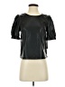 iris Black Short Sleeve Top Size S - photo 1