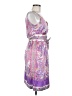 Assorted Brands Paisley Purple Cocktail Dress Size 8 - photo 4