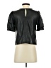 iris Black Short Sleeve Top Size S - photo 2