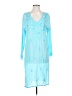 Assorted Brands 100% Viscose Blue Swimsuit Cover Up Size S - photo 1