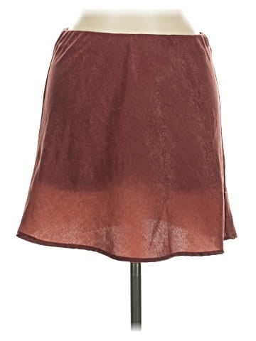 West Of Melrose Faux Leather Skirt (view 1)