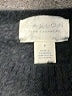 Caslon 100% Cashmere Stripes Black Cashmere Pullover Sweater Size S - photo 7