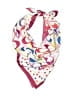 Coach 100% Silk Polka Dots Pink Ivory Silk Scarf One size - photo 1
