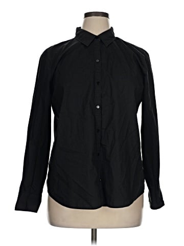 Worthington Long Sleeve Button-Down Shirt (view 1)