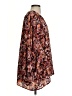 Emily Wonder 100% Polyester Brown Burgundy Long Sleeve Blouse Size S - photo 4