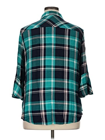 C established 1946 3/4 Sleeve Button-Down Shirt (view 2)