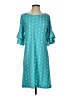 Escapada Teal Casual Dress Size S - photo 1