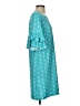 Escapada Teal Casual Dress Size S - photo 4