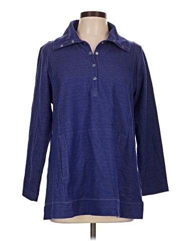 J.Jill 3/4 Sleeve Button-Down Shirt (view 1)