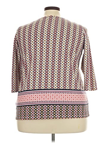 Jessica London 3/4 Sleeve T-Shirt (view 2)