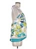 Roxy 100% Cotton Tropical Blue Tank Top Size M - photo 4