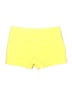 Ann Taylor LOFT Solid Yellow Shorts Size 8 (petite) - photo 2