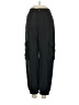 Shein 100% Polyester Black Cargo Pants Size 4 - photo 1