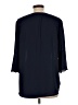 Tacera 100% Polyester Blue 3/4 Sleeve Blouse Size L - photo 2