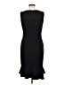 Kasper Solid Black Cocktail Dress Size 6 - photo 2